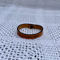 Bio + Adoptive Mama Leather Snap Bracelet