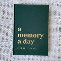 A Memory A Day- 5 year journal