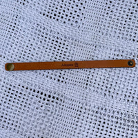 Adoptee Leather Bracelet