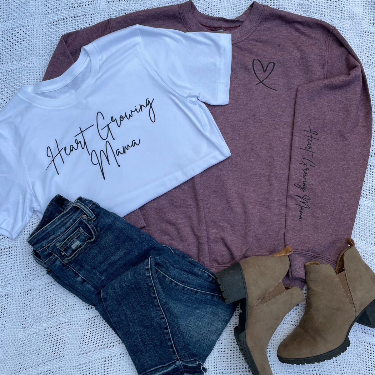 Heart Growing Mama Graphic Tee