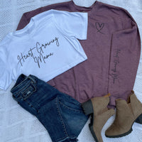 Heart Growing Mama Graphic Tee