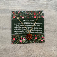 "I Am Adopted" – Adoptee Keepsake Gift
