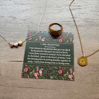 "I Am Adopted" – Adoptee Keepsake Gift