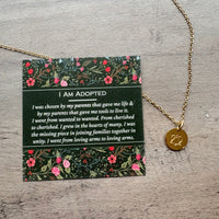 "I Am Adopted" – Adoptee Keepsake Gift