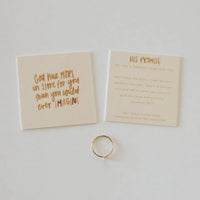 He Has A Perfect Plan For You- Ring