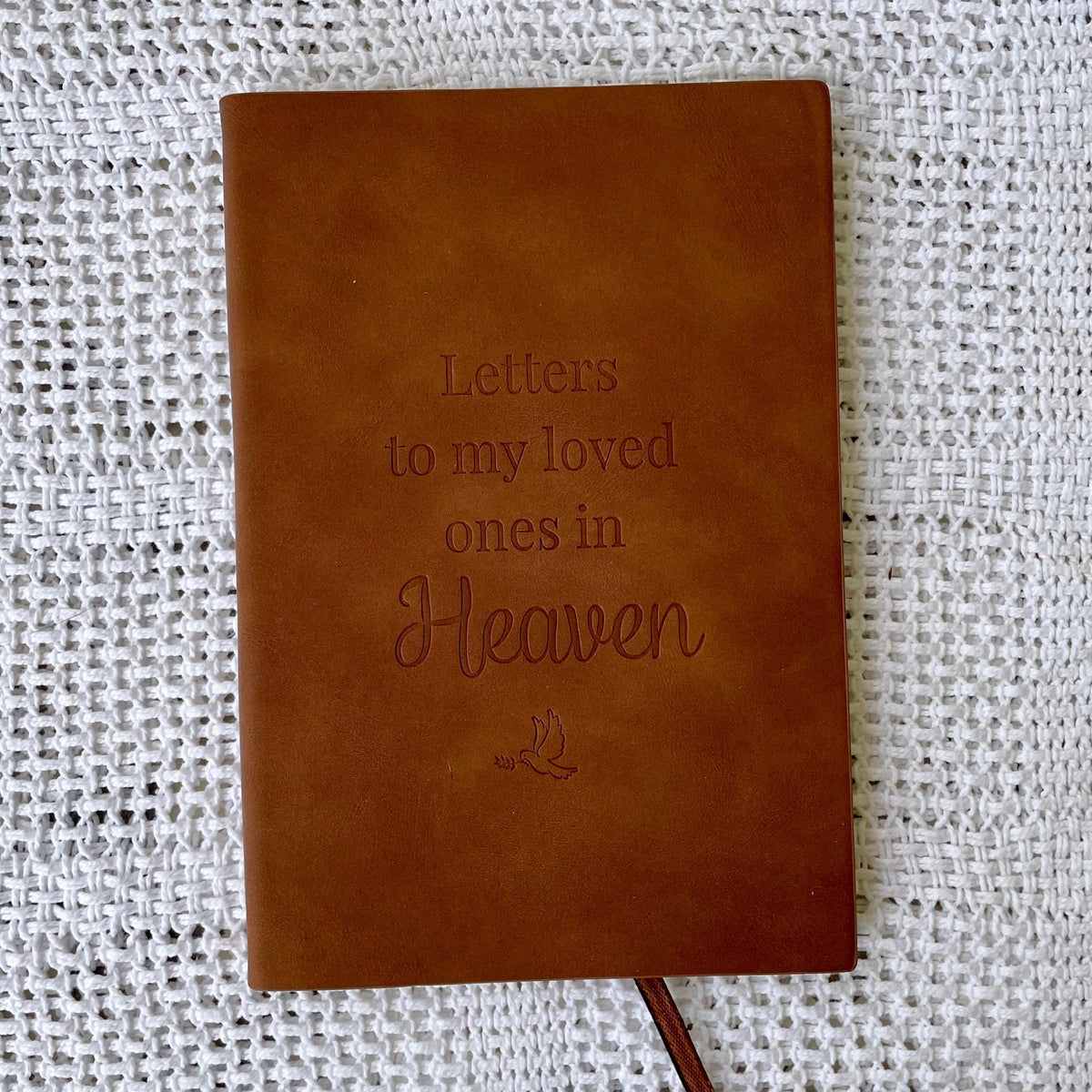 Letters to Heaven Leather Journal