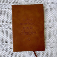 Letters to Heaven Leather Journal