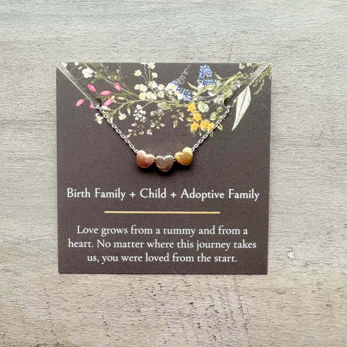 Adoption Trio Necklace