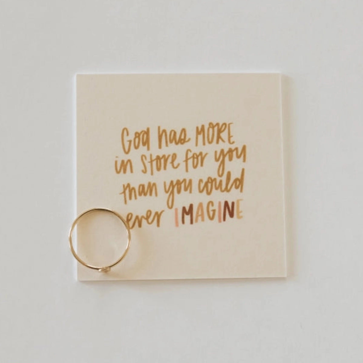 He Has A Perfect Plan For You- Ring
