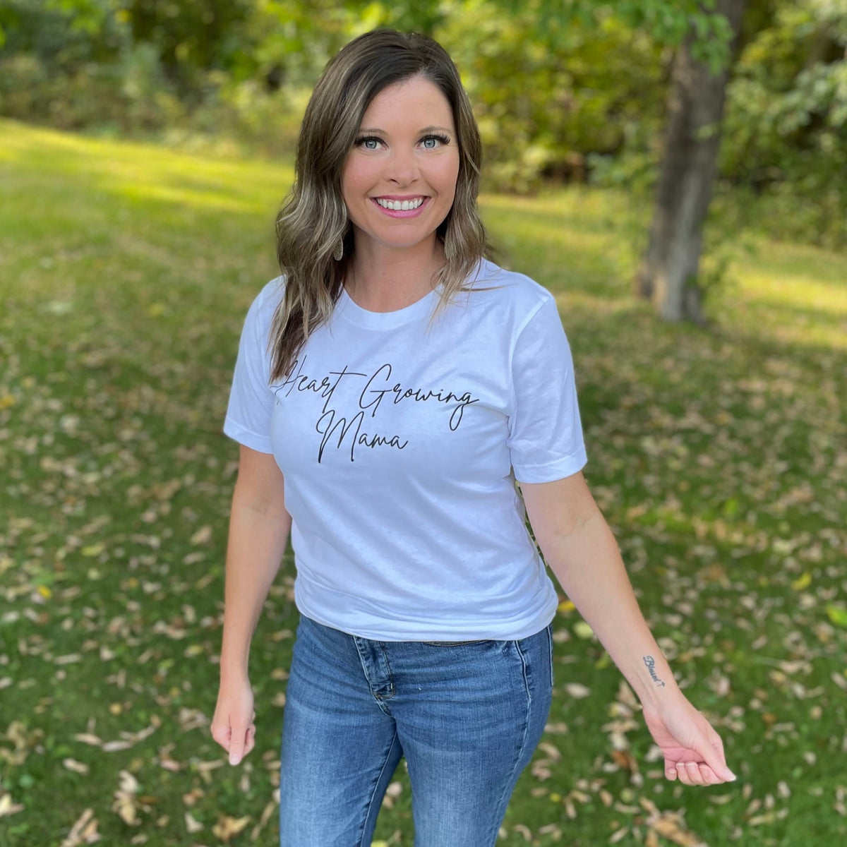 Heart Growing Mama Graphic Tee