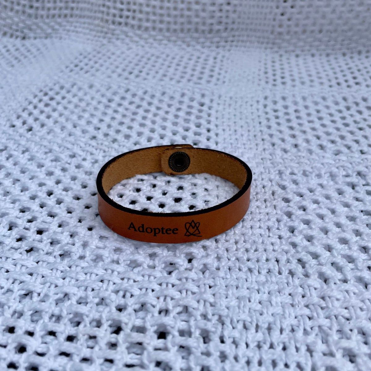 Adoptee Leather Bracelet