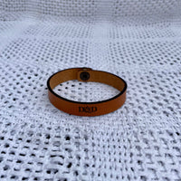 Adoptive Dad Leather Bracelet