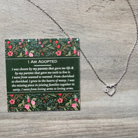 "I Am Adopted" – Adoptee Keepsake Gift