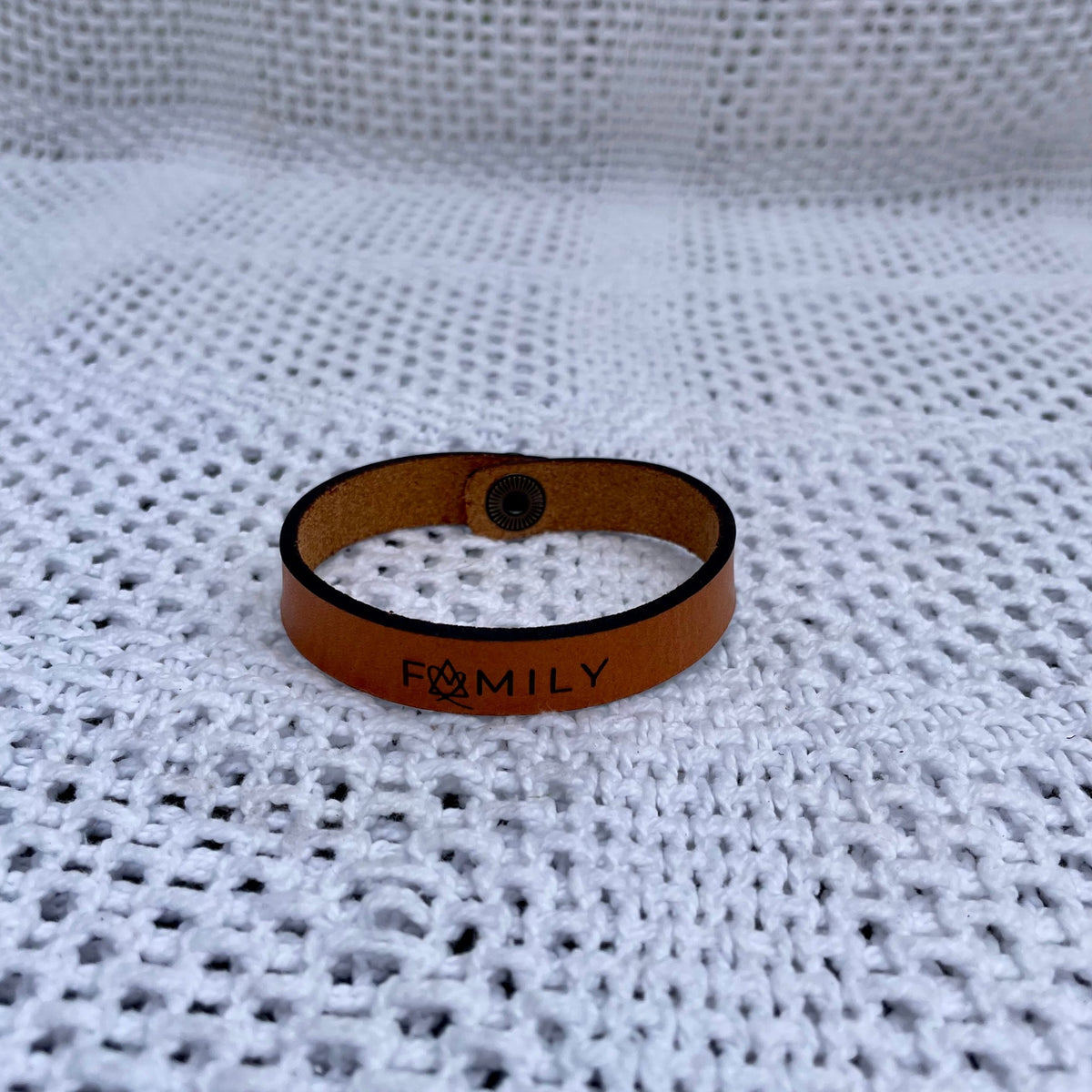 Adoptive Family Leather Bracelet