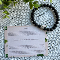 Father- Men's Lava Bracelet