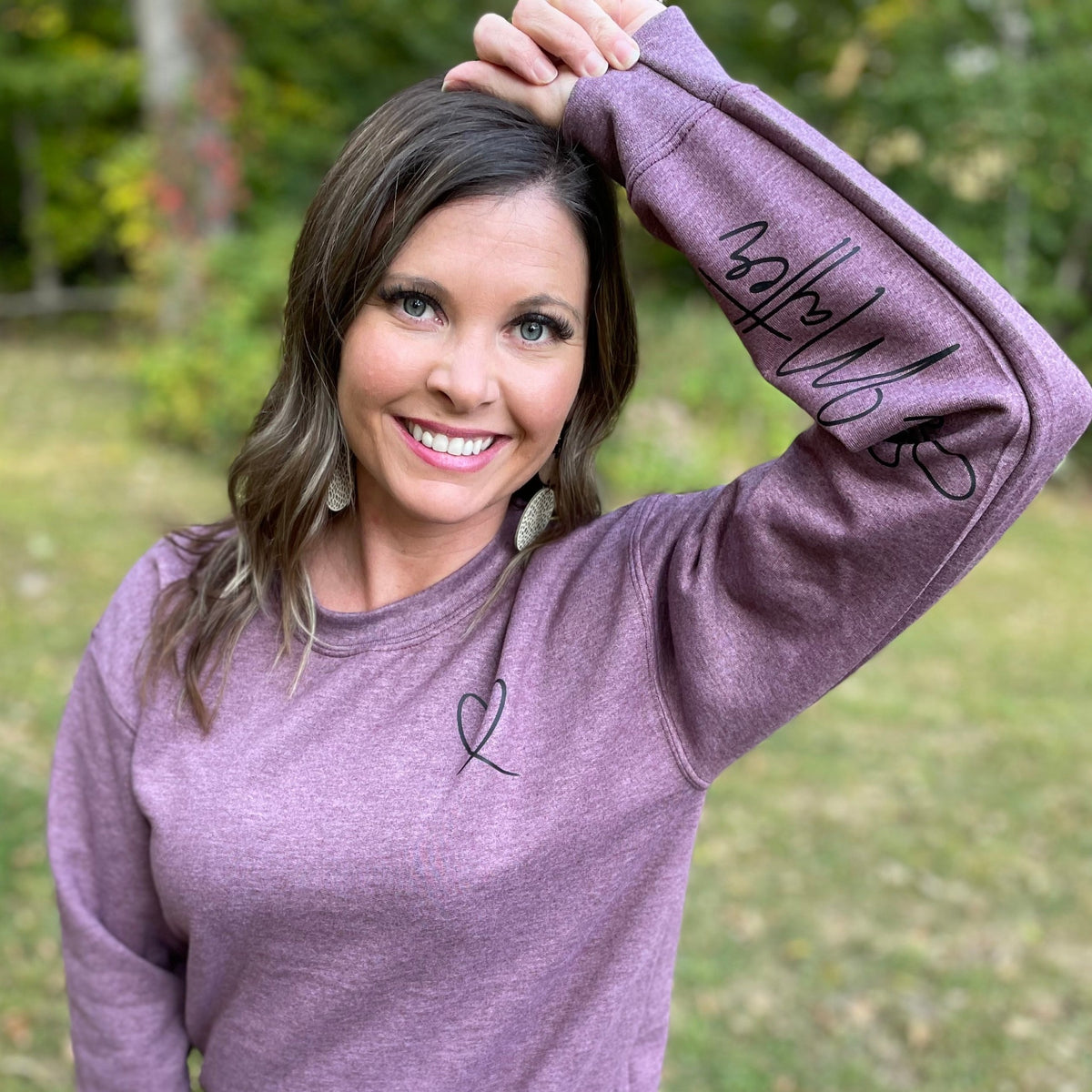 You Matter Graphic Crewneck Sweatshirt