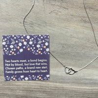 Two Hearts Meet- Adoption Keepsake Gift
