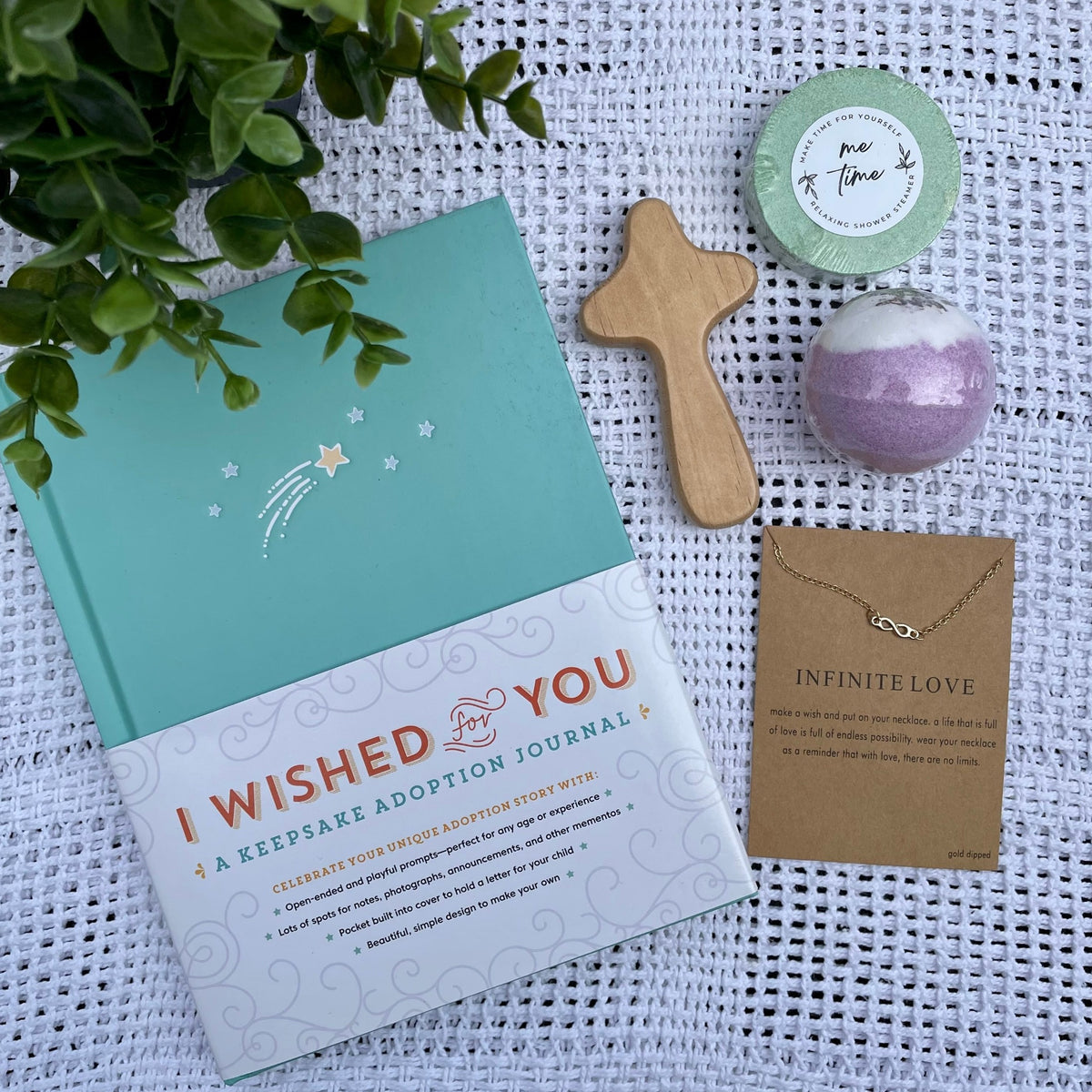 I Wished For You Adoption Journal Gift Set