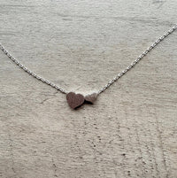 We Match Hearts Necklace