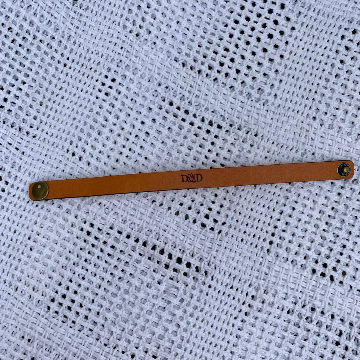 Adoptive Dad Leather Bracelet