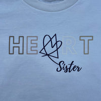 Heart Sister- Adoption Graphic Tee Youth