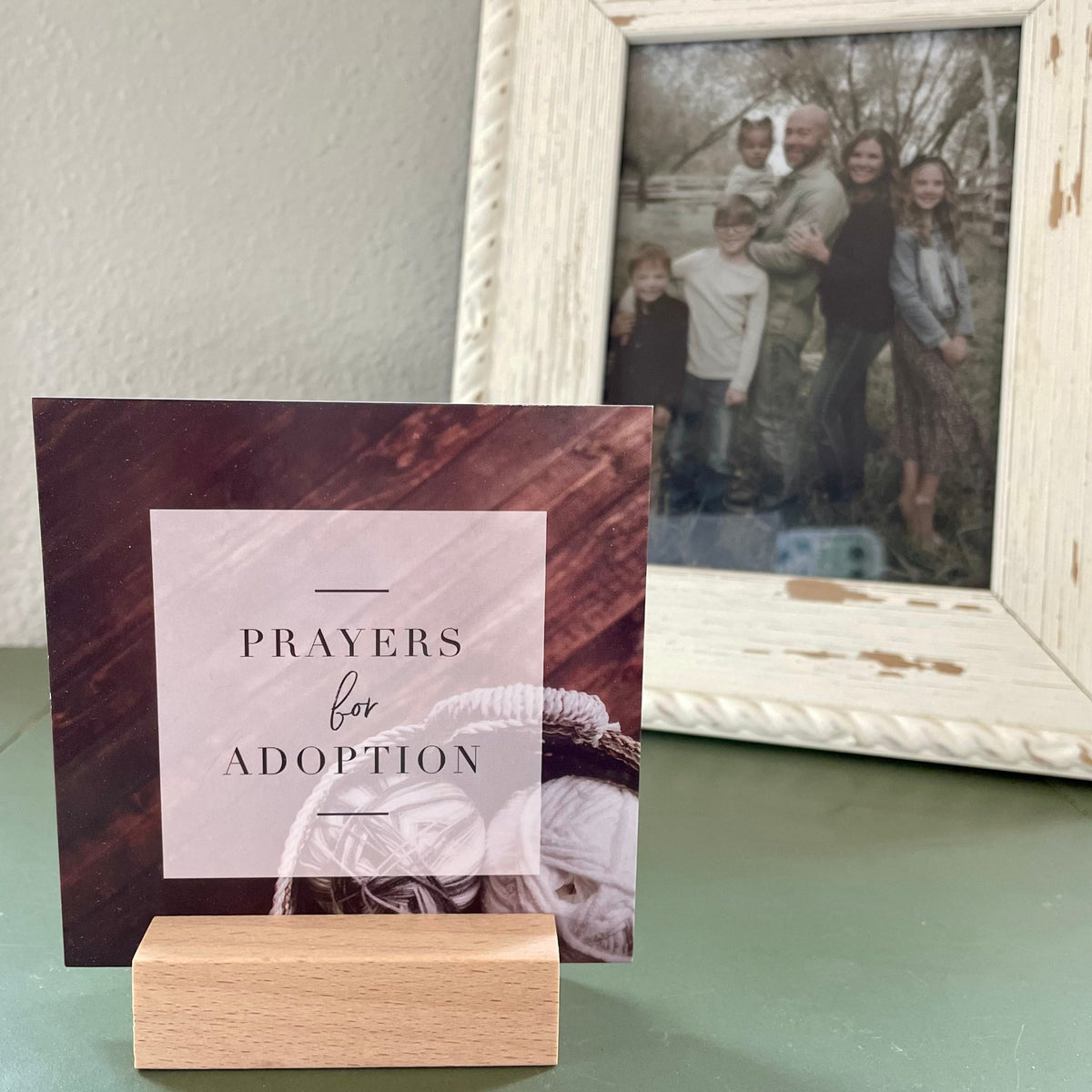 Prayers for Adoption Cards + Leather Bracelet