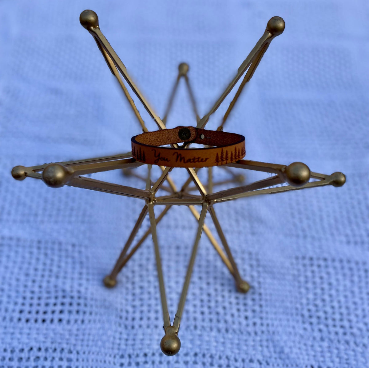 Meaningful You Matter Adjustable Leather Bracelets