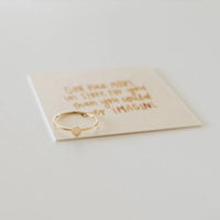 He Has A Perfect Plan For You- Ring
